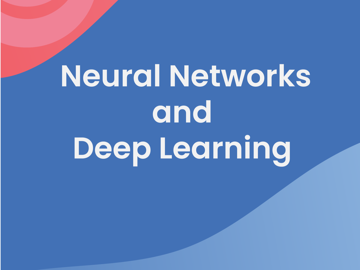 Introduction to Neural Networks and Deep Learning